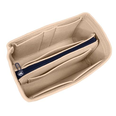 노마지니 에코백이너백 대용량 정리 백인백, 진아이보리, S, 1개