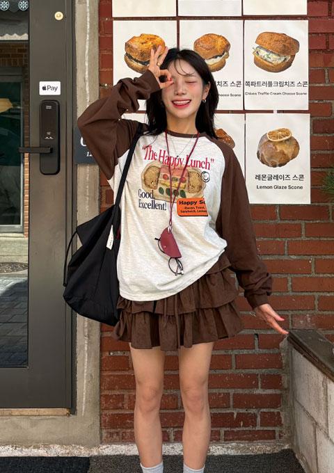 해피 런치 나그랑 티셔츠 (3color) 주문폭주 !! 리오더중