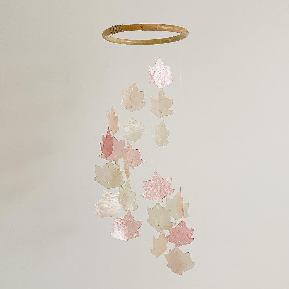 [21USE_0627]경주단풍나무 실로폰 자개모빌 DIY-KIT_가을(M)