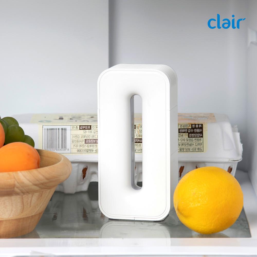 클레어 V2 냉장고 탈취기 탈취제 김치 냄새제거 살균 냉장고청소 선물 반영구 V2FD