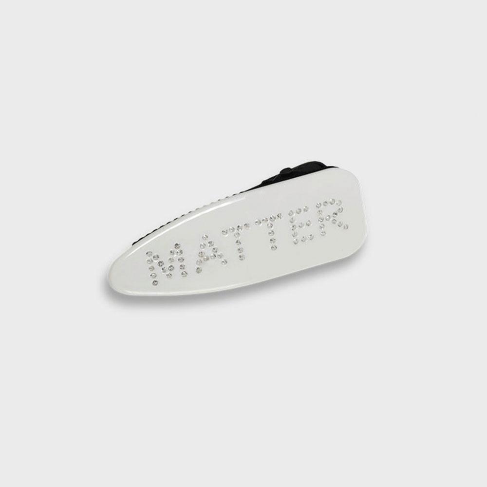 Matter cubic hair pin (White)