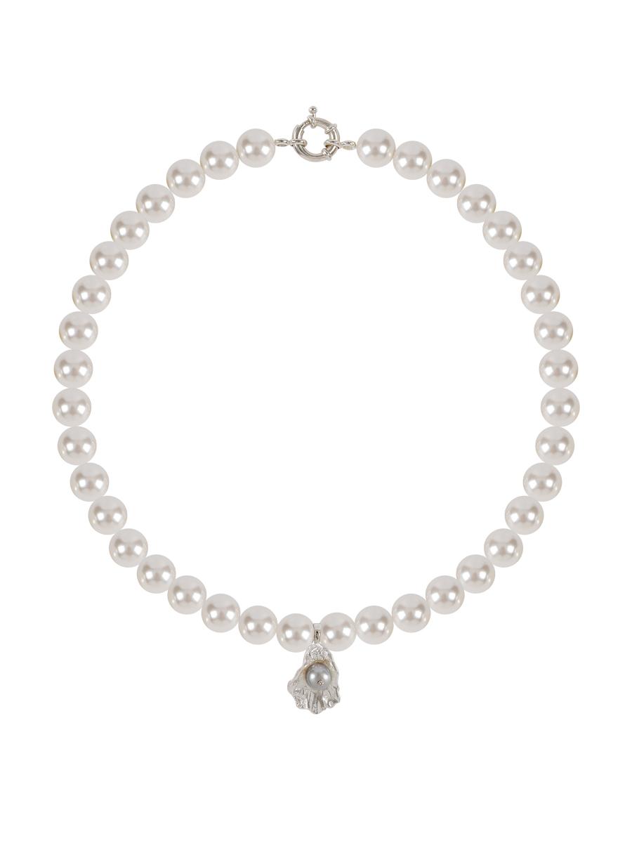Oyster White Pearl Necklace