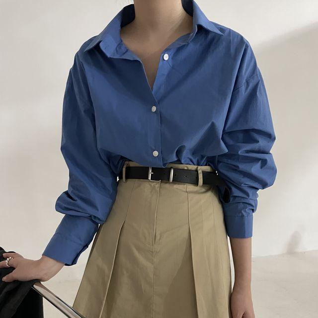 [세트가능] 카이멜 셔츠