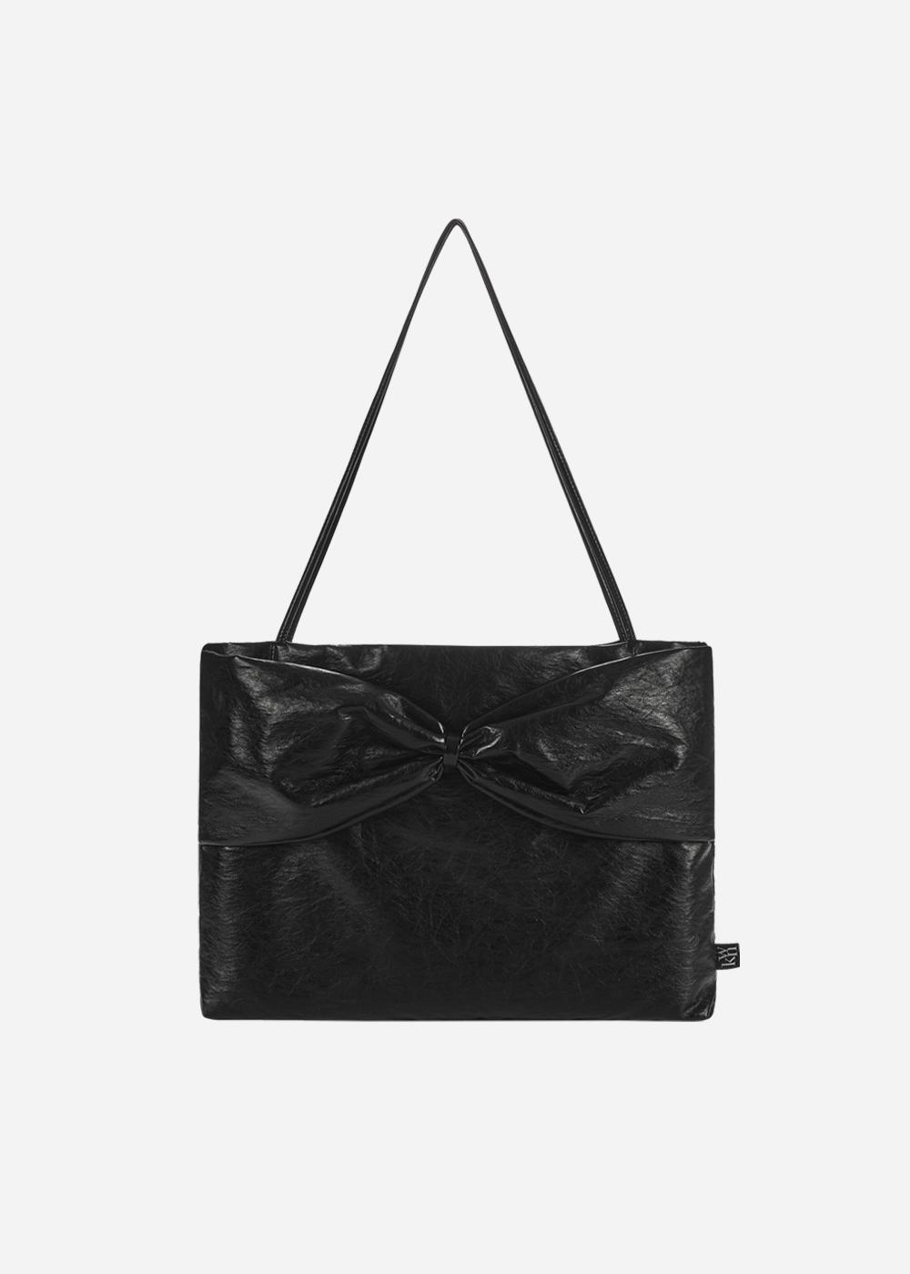 [3rd] My Dear Bow Bow Tote Soft Black