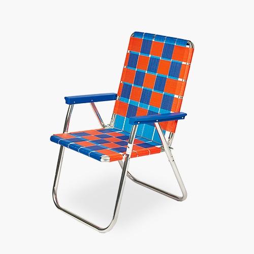 Blue and Orange with Blue Arms Classic Chair DUB3231