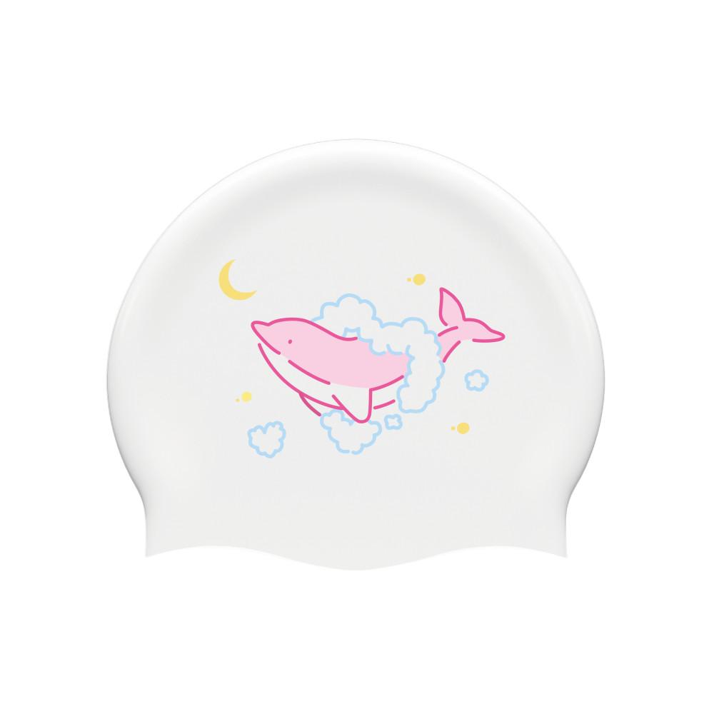 [유일시] 하트돌고래 일반실리콘 제작수모 돌고래수모 (핑돌이ver.)