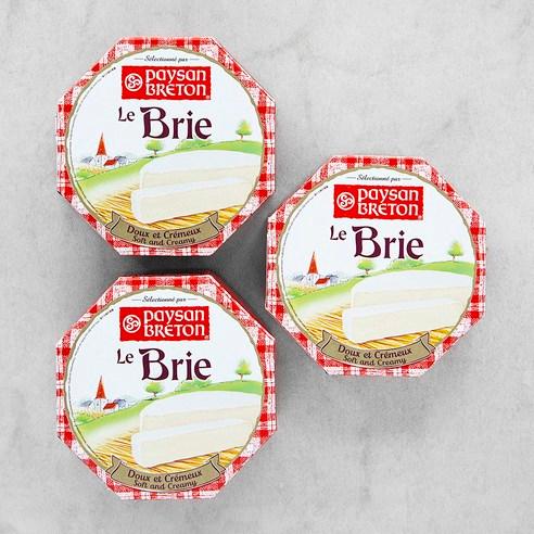 페이장브르통 브리치즈, 125g, 3개 - 자연치즈 | 쿠팡