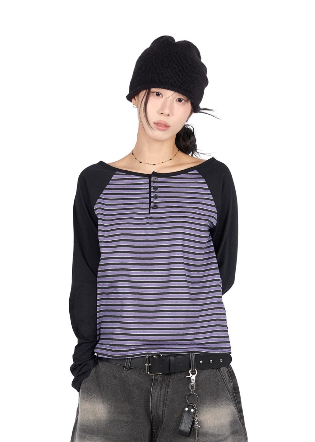 릿킴 REGLAN BUTTON LONG SLEEVE