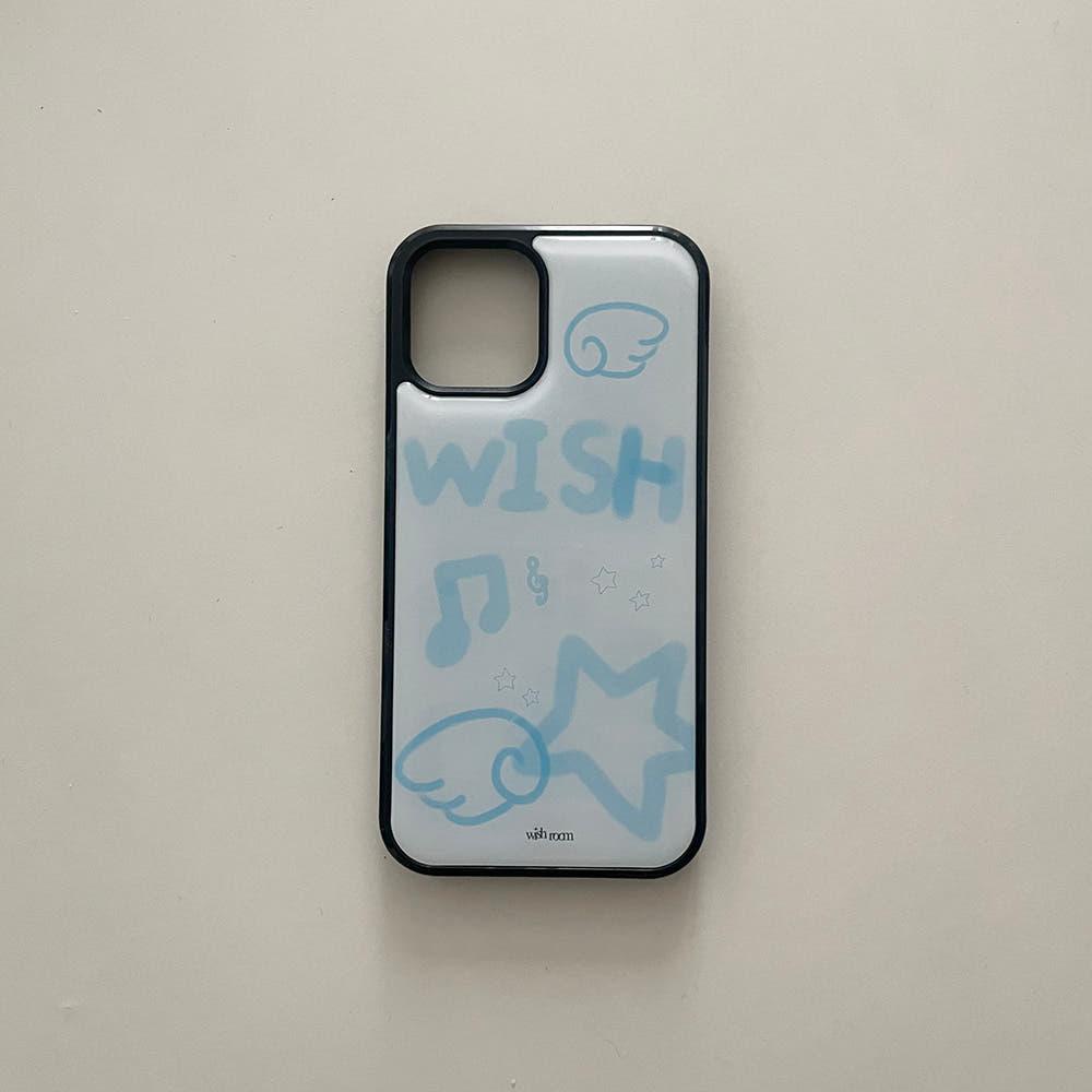 [위시룸] 에폭시 폰케이스 위시엔젤 아이폰 16PRO