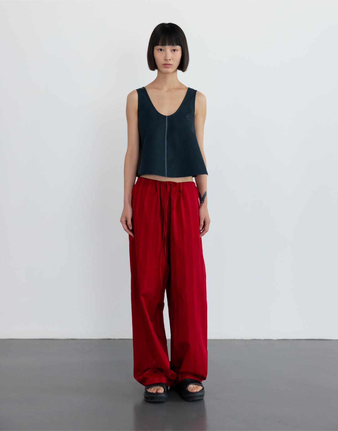 25SS DRAWSTRING PANTS / RED
