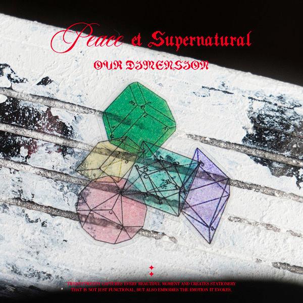 PEACE & SUPERNATURAL - OUR DIMENSION (씰스티커)