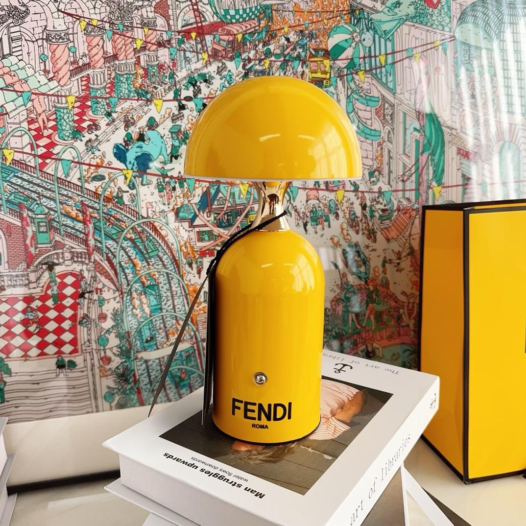 yellow usb table lamp