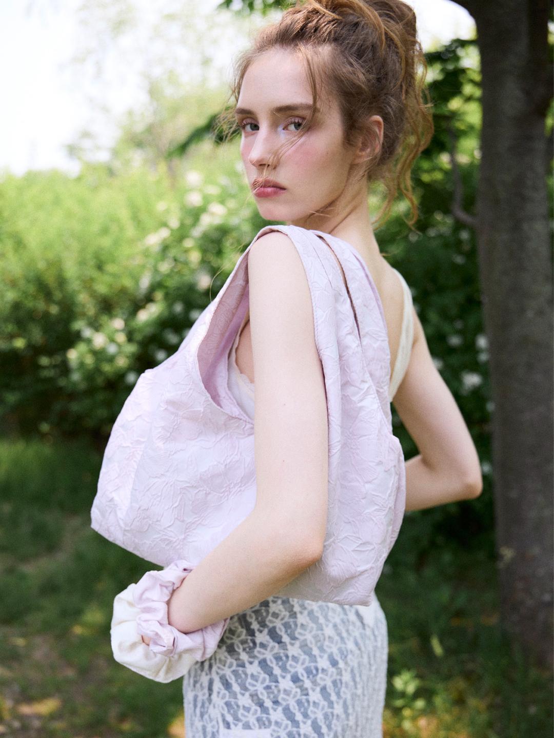 [단독~7.7]Draped Mini Bag _ Bloom [Baby Pink]