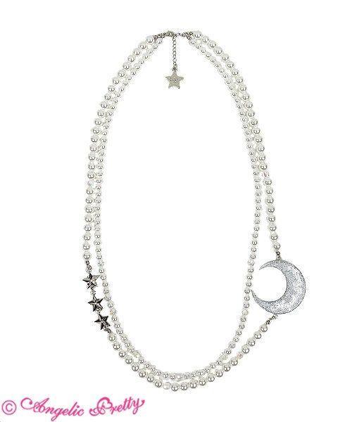 Nighty Moonネックレス☆シルバー☆アンジェリックプリティ