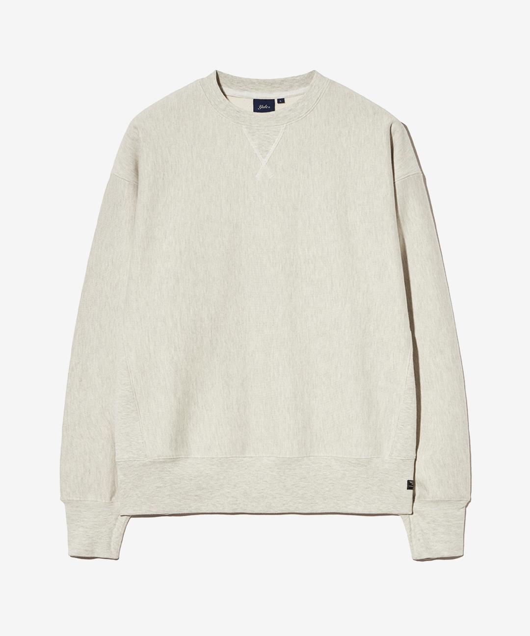 헤비웨이트 리버스위브 스웨트셔츠_오트밀