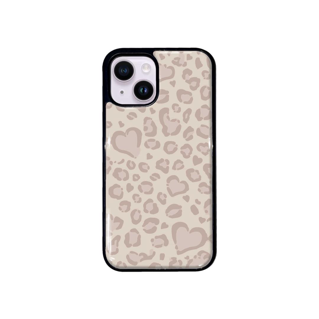 Leopard 에폭시 케이스 Beige