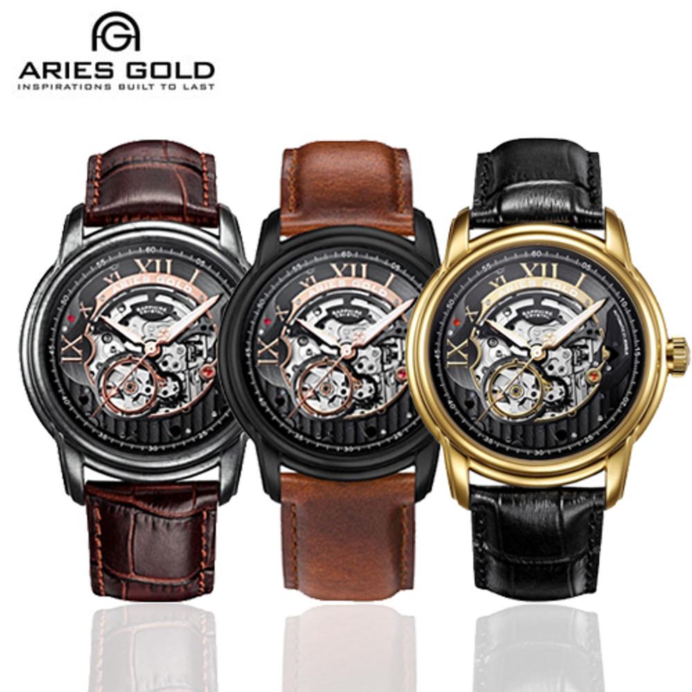 [에리스골드] G9005 TORO (3color) 오토메틱 가죽밴드시계 싱가폴 명품