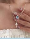 dolphin necklace (silver925)