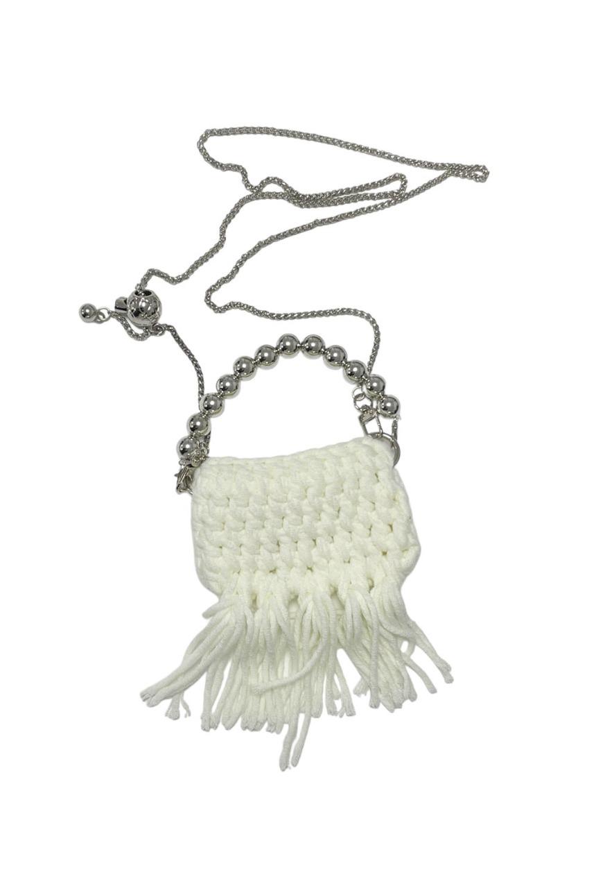 fringe mini cross bag (3color)