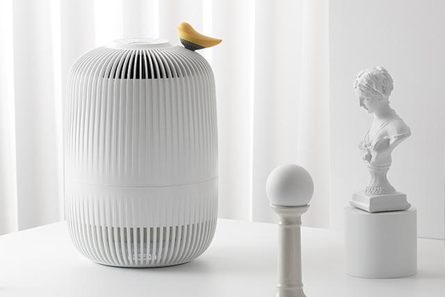 K 소형 미니 공기청정기 원룸 가정용 실내용 CA인증완료