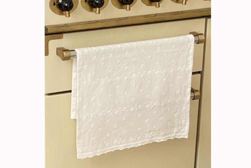 (♧플라워 시리즈) 봄꽃 레이스 직사각 긴 매트