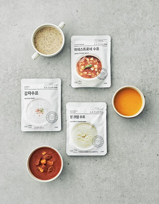 [라쿠치나] 수프 7종