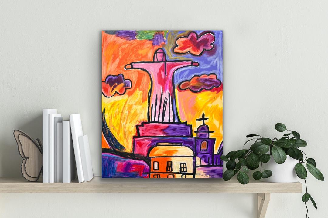 Rio de Janeiro - Stretched Canvas Print in more sizes - 11x14" $50
