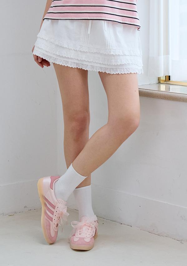 CREAM WHIP SKIRT_WHITE