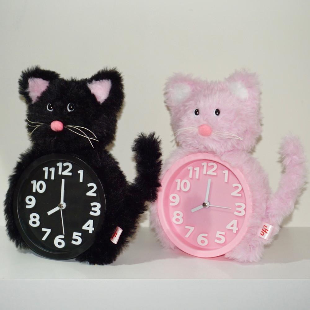 Thinking Cat﻿ table clock