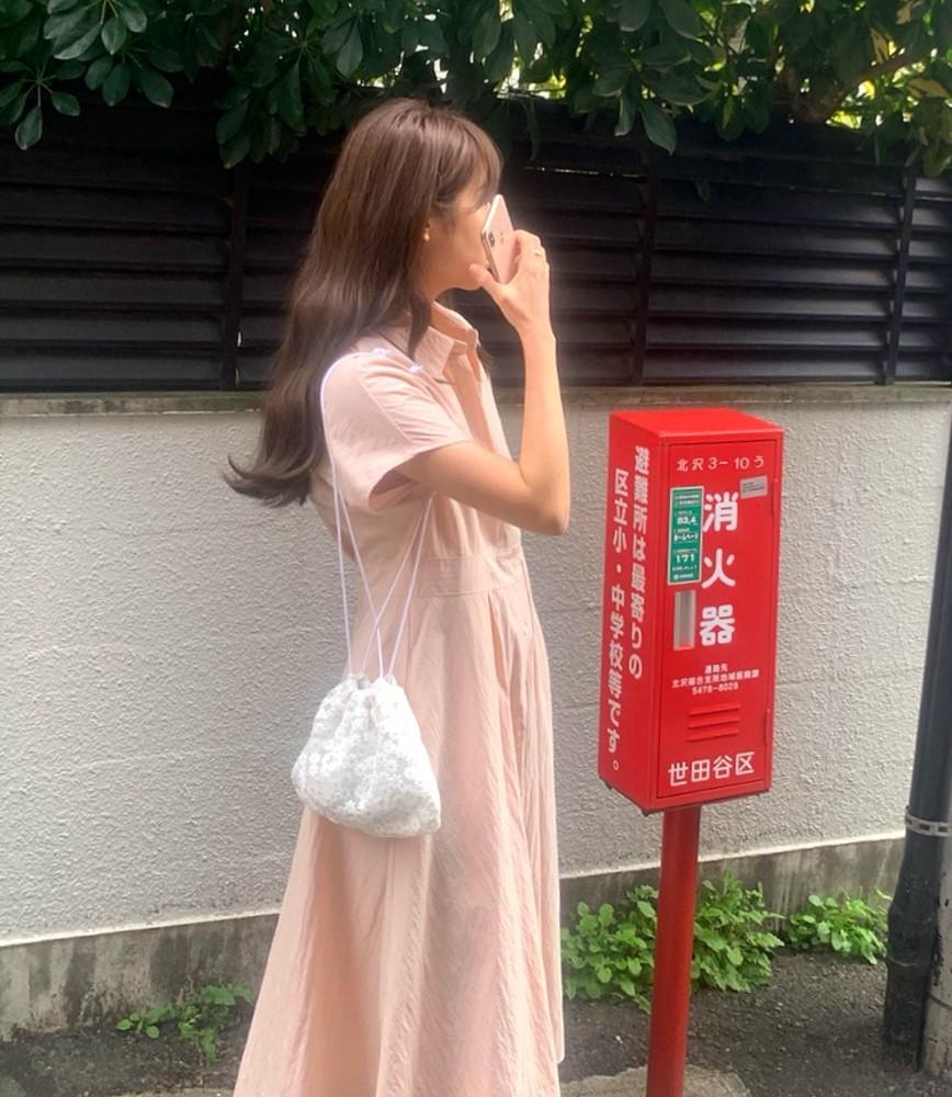 [전컬러당일]Lit 소피 셔츠 원피스