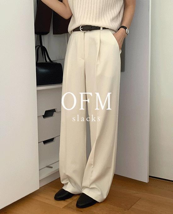 메리어라운드 [라이브 상품][후기인증핏/기장세분화][ofm] 모스 원턱 (sl) * 베스트 상품 재진행