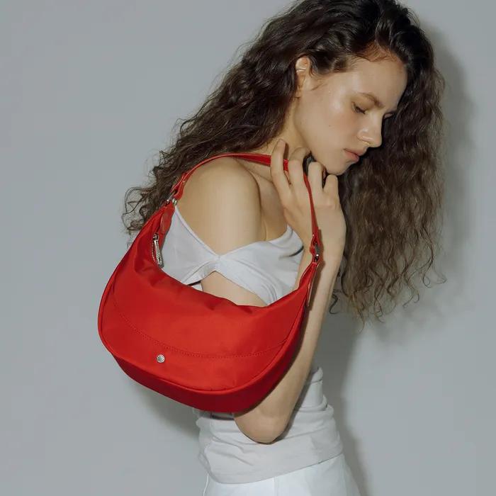 Button Nylon_Red