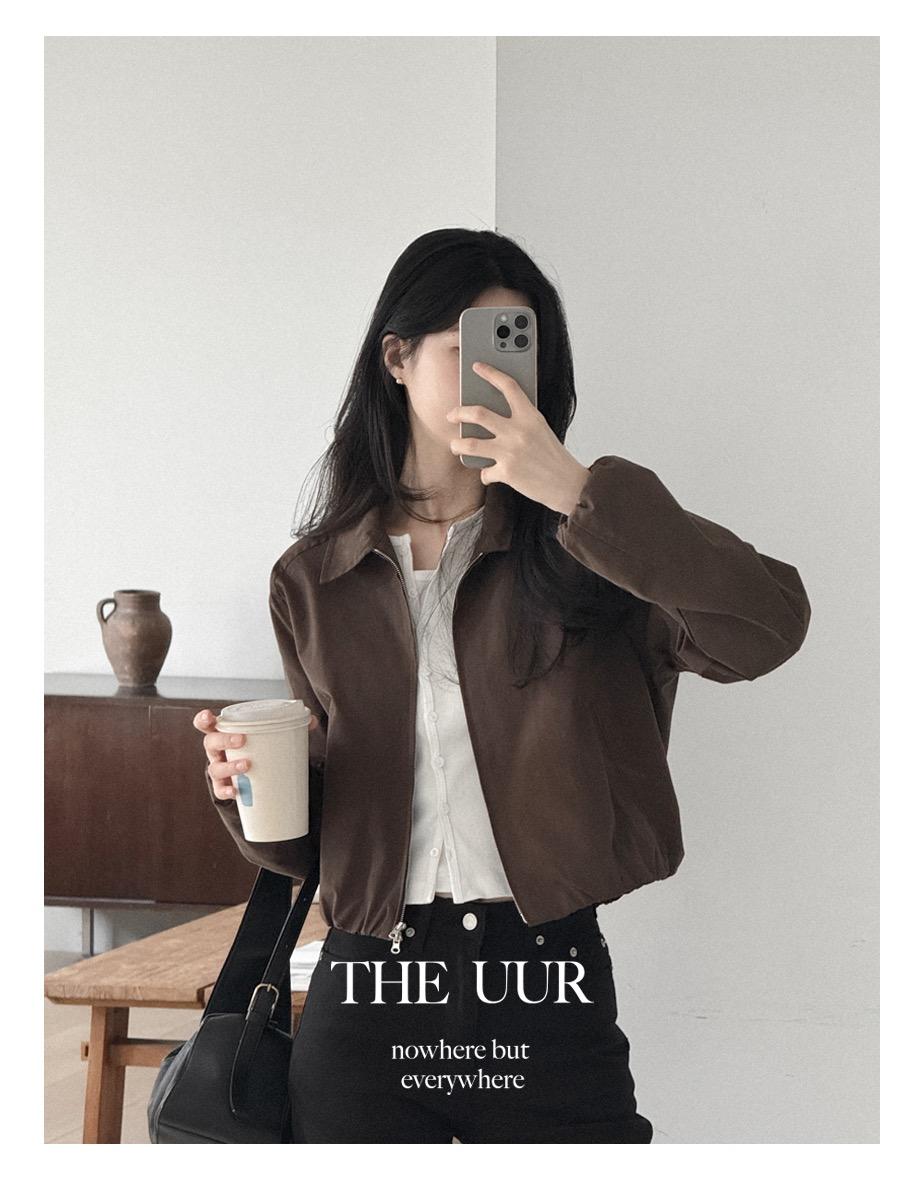 [일주일소요] uur balloon Cotton blouson [mocha-mousse]
