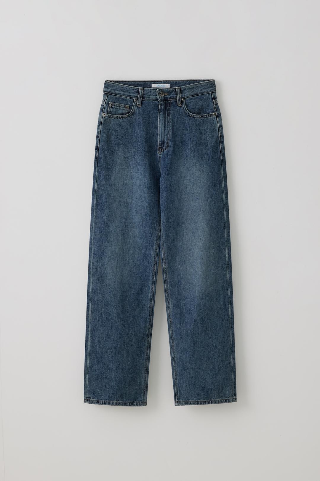 (3rd re-stock) T/T Gent wide denim (indigo)