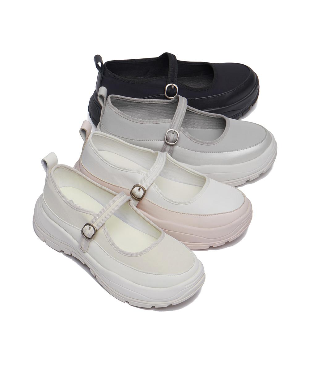[1차 : 05.08, 2차 : 05.12이내 출고] FLATFORM STRAP MARYJANES - 4 colors
