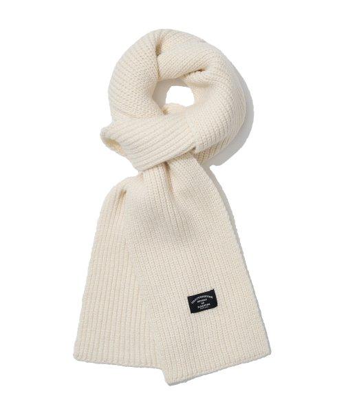 KNIT MUFFLER (IVORY) [LRSWAMA914M]