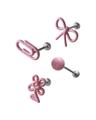 Fruit doodle piercing (Baby pink)