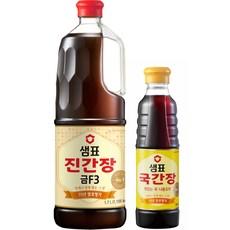 샘표 진간장 금F3 1.7L 국간장 500ml