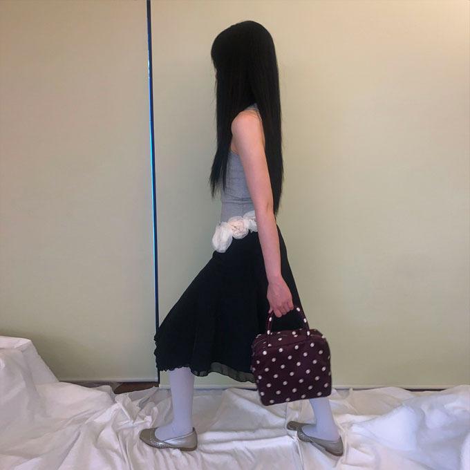 [12/16~순차출고] Polka Dot Bag (purple)