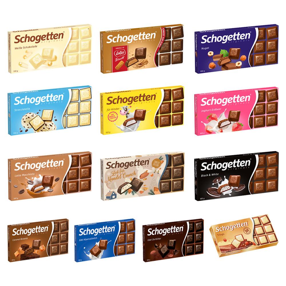 쇼게텐 초콜릿 14종(다크 초콜릿, 알파인 밀크 초콜릿, 화이트 초콜릿) [원산지:독일 외]
