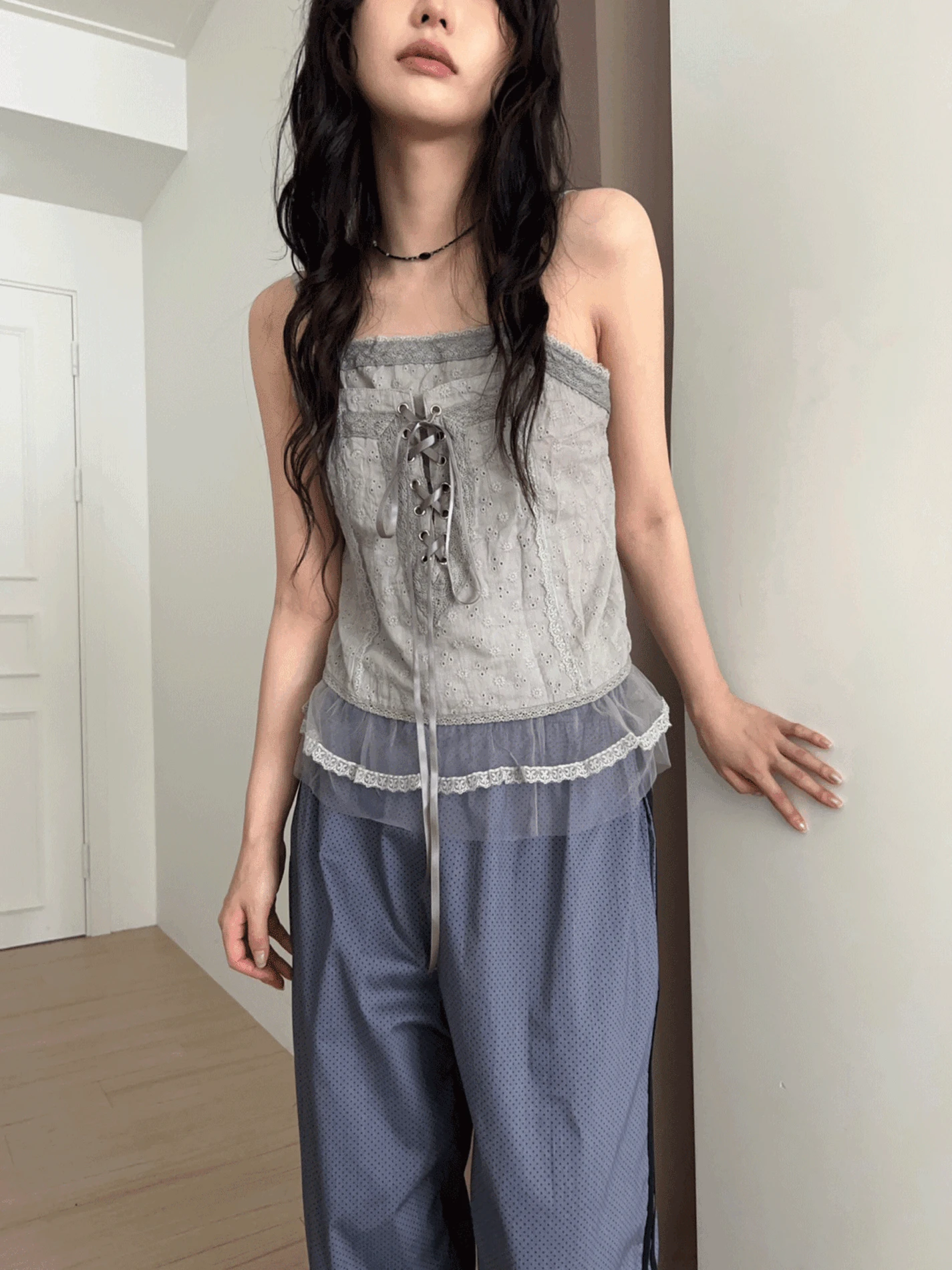 oganza corset sleeveless