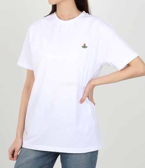 [Vivienne Westwood]CLASSIC T-SHIRT MULTICOLOR ORB (3G010013 J001M A401)