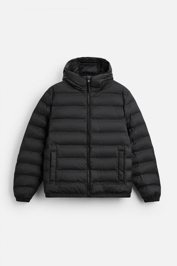 자라 경량 패딩 점퍼 4302/526 BLACK