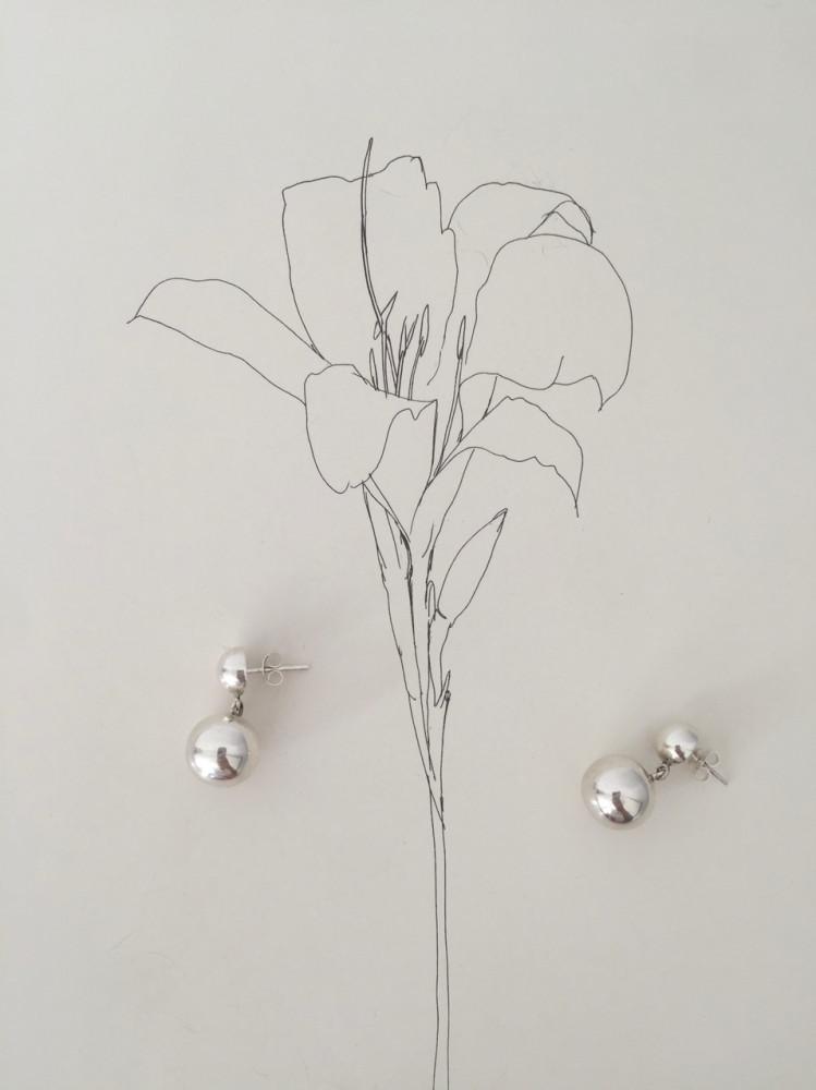 SANDER DROP EARRING 샌더 드롭 이어링