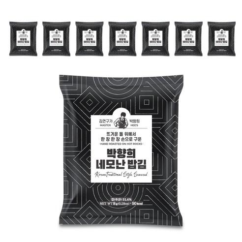 김연구가박향희 박향희 네모난 밥김, 8g, 8개 - 전장김 | 쿠팡