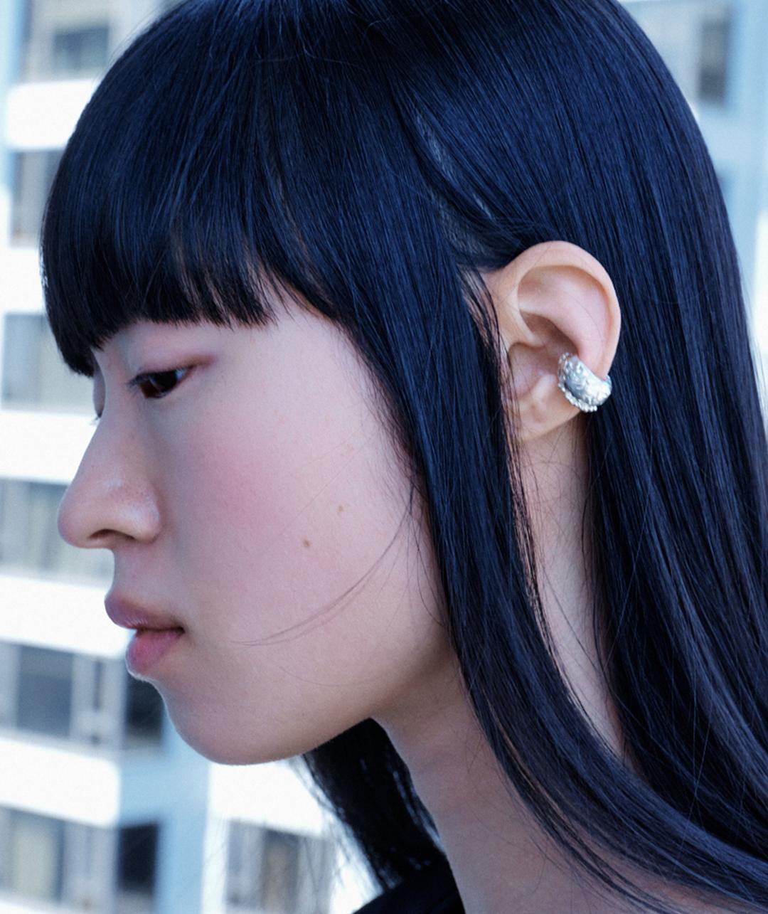 Mungteong X TSW Silver Ear Cuff [Silver]