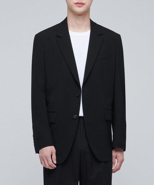 라이트웨이트 릴렉스드 베이식 블레이저 [블랙]