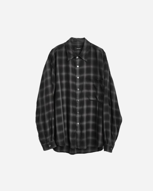 999휴머니티(999HUMANITY)  이지 체크 셔츠 V13 (페이디드 블랙) - 사이즈 & 후기 | 무신사