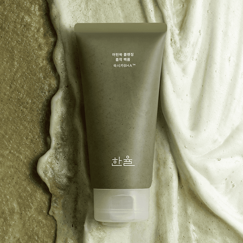 어린쑥 클렌징 흡착 팩폼 120ml