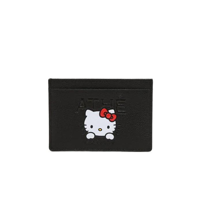 [Hello Kitty x athe] 아떼 가르송 카드홀더 AAHO6EG21BK